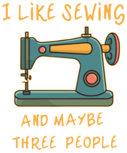 I like sewing